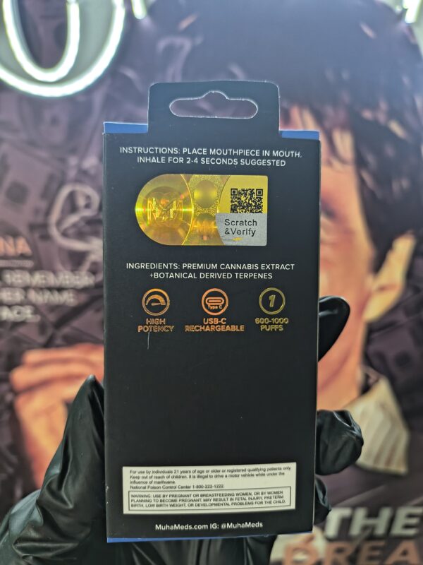 MUHA MEDS BLUEBERRY HAZO (HYBRID) 2gr
