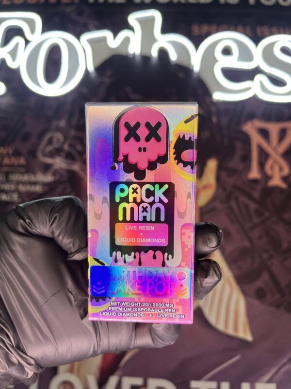 PACK MAN BIRTHDAY CAKE POP V1 (HYBRID) 2GR