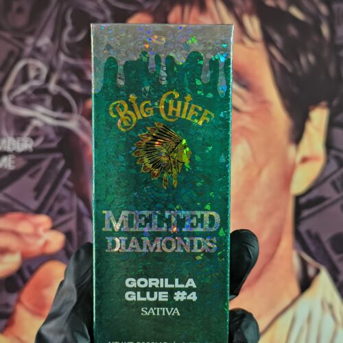 BIG CHIEF GORILLA GLUE #4 (SATIVA) 2GR