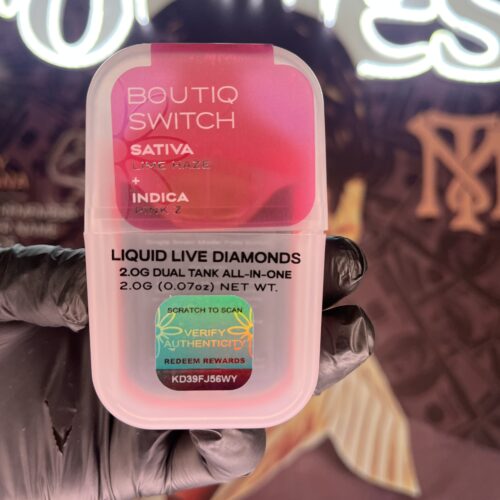 BOUTIQ SWITCH LIME HAZE & PINK Z (SATIVA & INDICA) V1 2GR