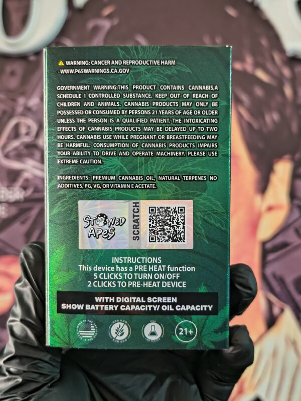 STONED APES MARTIAN MELON (SATIVA) 2gr