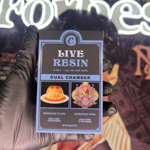 COOKIES DUAL CHAMBER MEXICAN FLAN & CHEETAH PISS (INDICA & SATIVA) V1 2GR