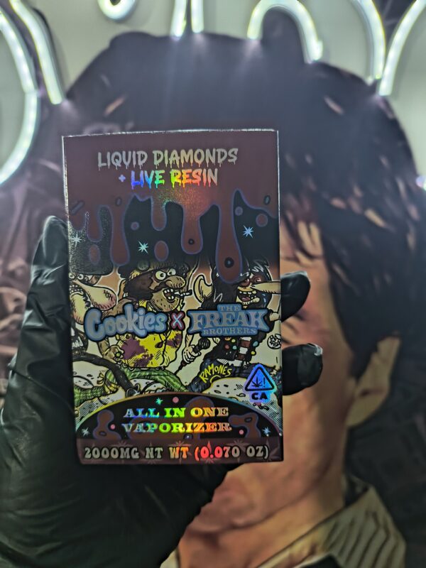 COOKIES X THE FREAK BROTHERS MUFFIN SAUCE & LUNAR LYCHEE (SATIVA) & (SATIVA) 2gr
