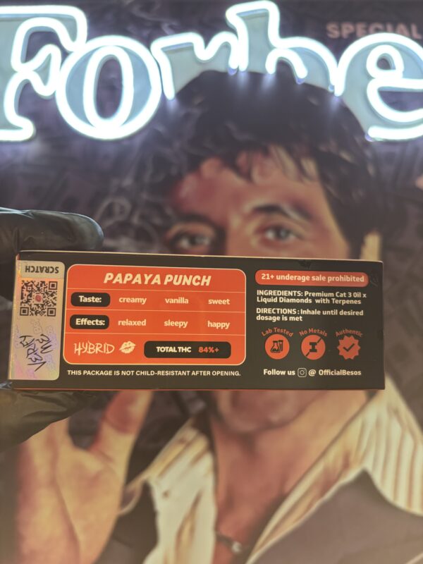 BESOS PAPAYA PUNCH (HYBRID) 2gr