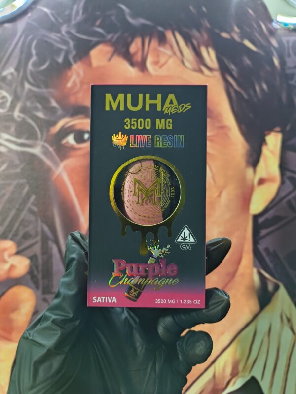 MUHA MEDS PURPLE CHAMPAGNE (SATIVA) 3.5gr