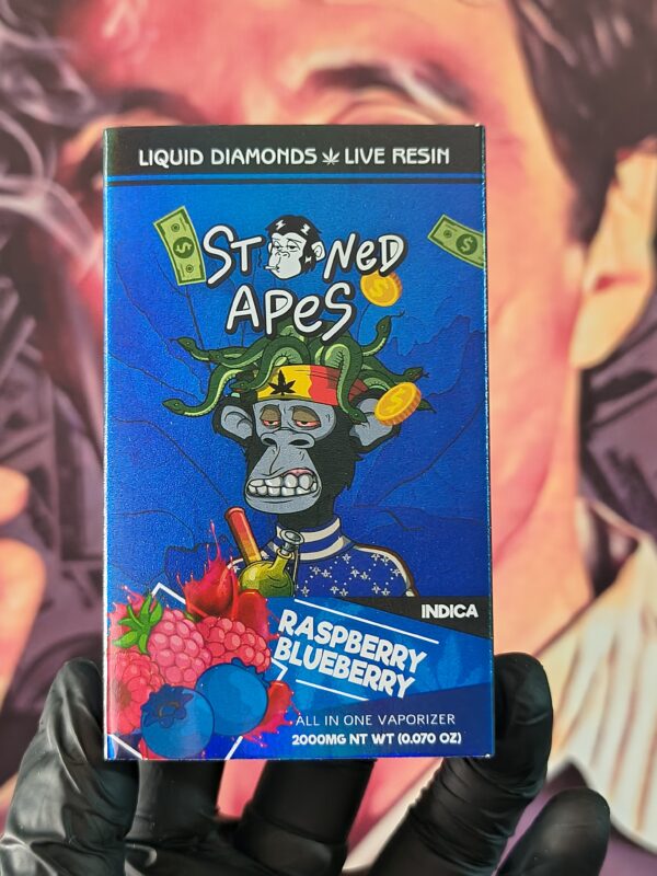 STONED APES RAPSBERRY BLUEBERRY (INDICA) 2gr