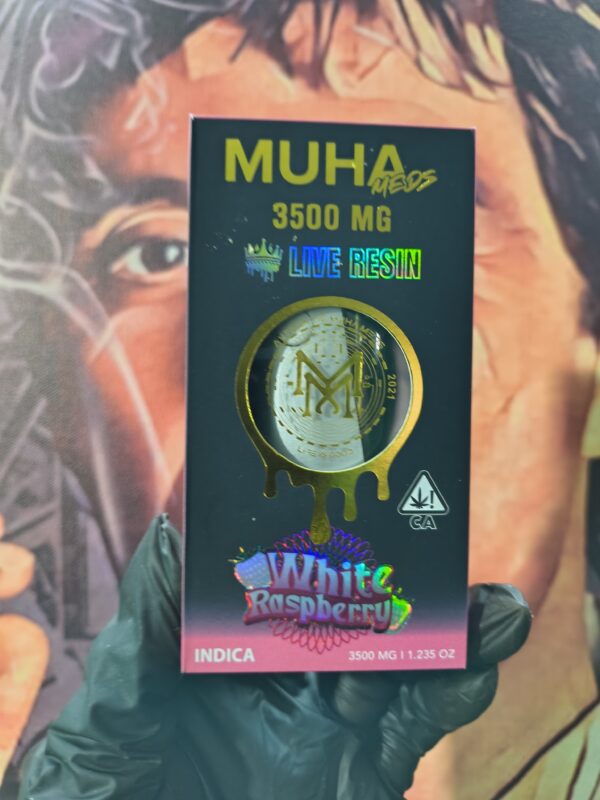 MUHA MEDS WHITE RASPBERRY (INDICA) 3.5gr