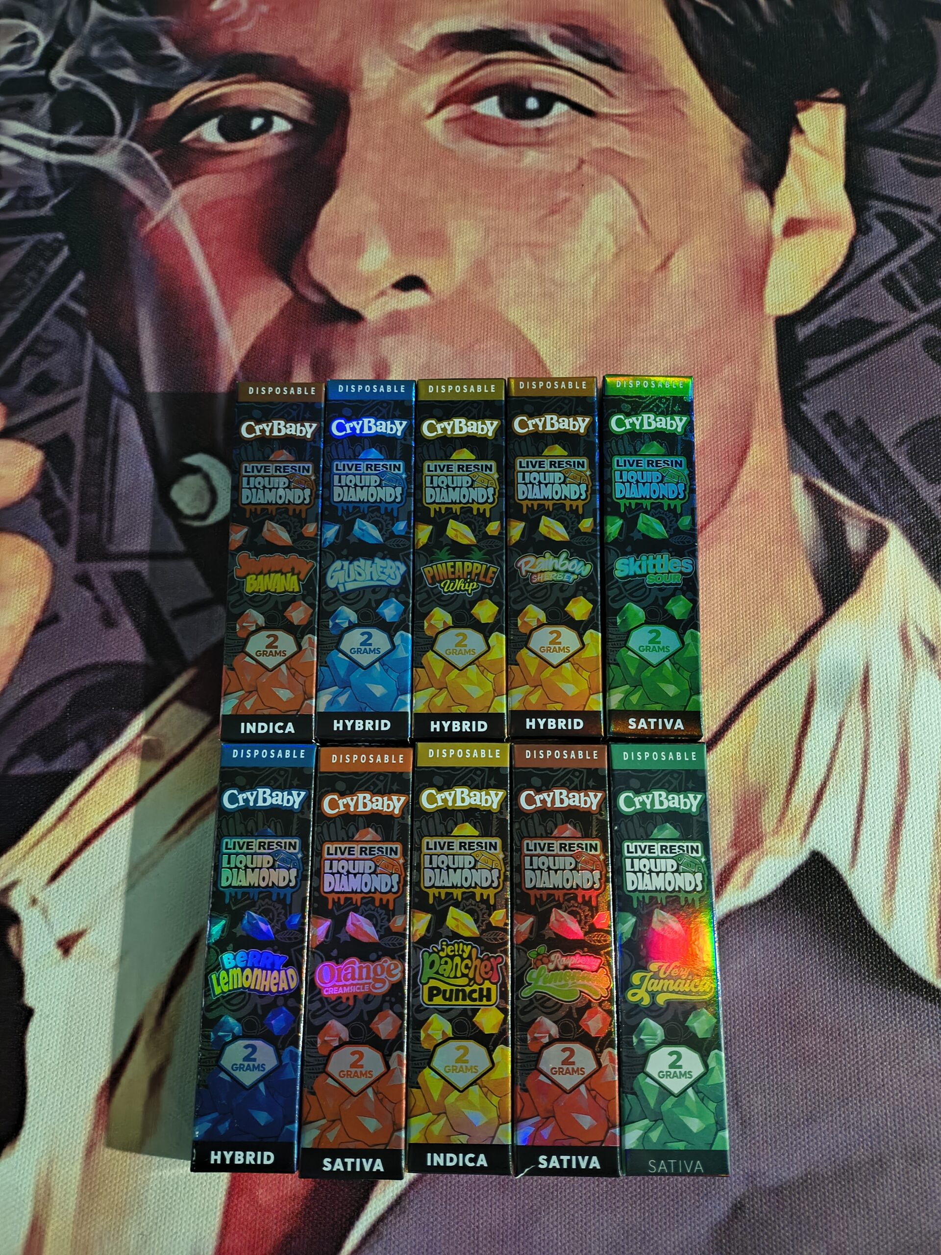 LOGO CRYBABY CRYBABY BERRY LEMONHEAD (HYBRID) 2gr