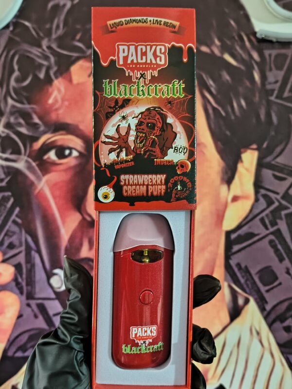 PACKS X BLACKCRAFT STRAWBERRY CREAM PUFF (INDICA) 2gr