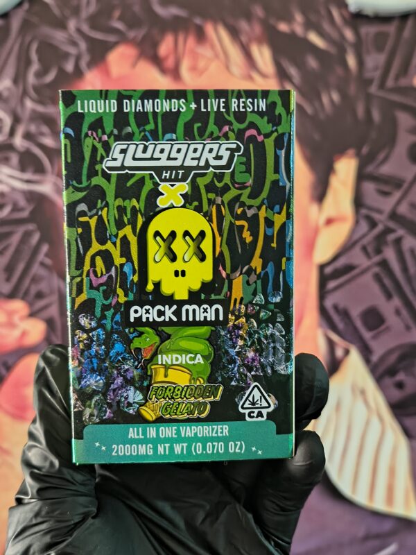 SLUGGERS HIT X PACK MAN BENGAMOT & FORBIDDEN GELATO (HYBRID & INDICA) 2gr