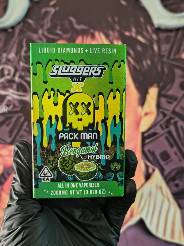 SLUGGERS HIT X PACK MAN BENGAMOT & FORBIDDEN GELATO (HYBRID & INDICA) 2gr