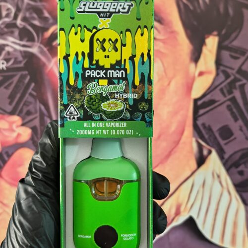 SLUGGERS HIT X PACK MAN BENGAMOT & FORBIDDEN GELATO (HYBRID & INDICA) 2gr