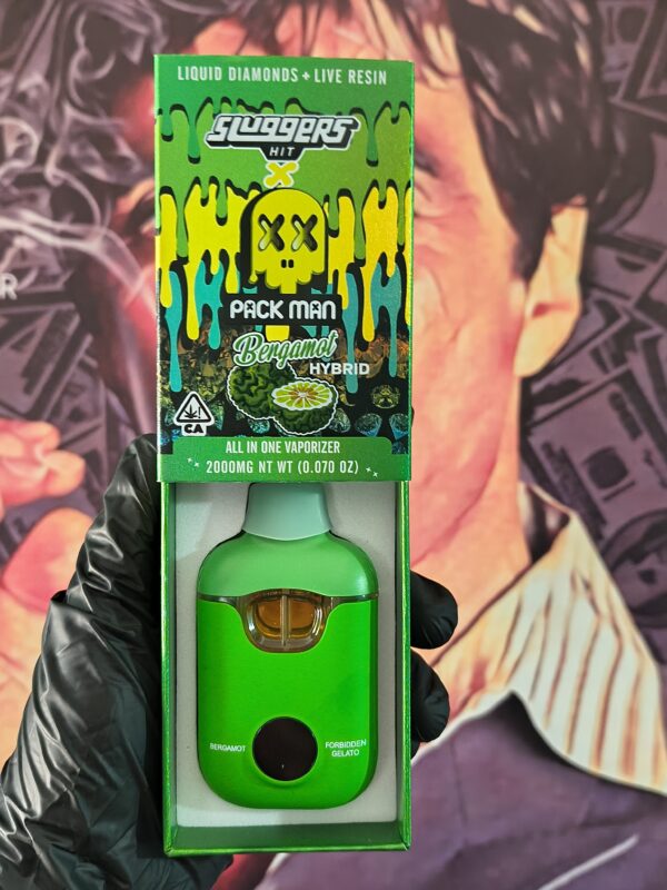 SLUGGERS HIT X PACK MAN BENGAMOT & FORBIDDEN GELATO (HYBRID & INDICA) 2gr