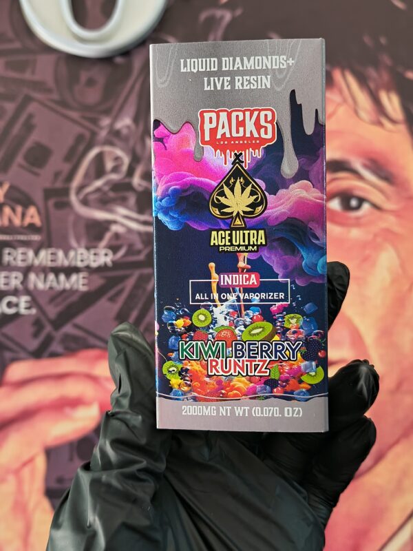 PACKS X ACE ULTRA KIWI BERRY RUNTZ (INDICA) 2gr