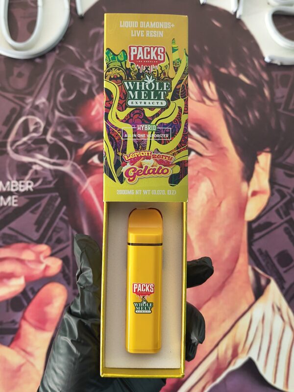 PACKS X WHOLE MELT LEMON BERRY GELATO (HYBRID) 2gr