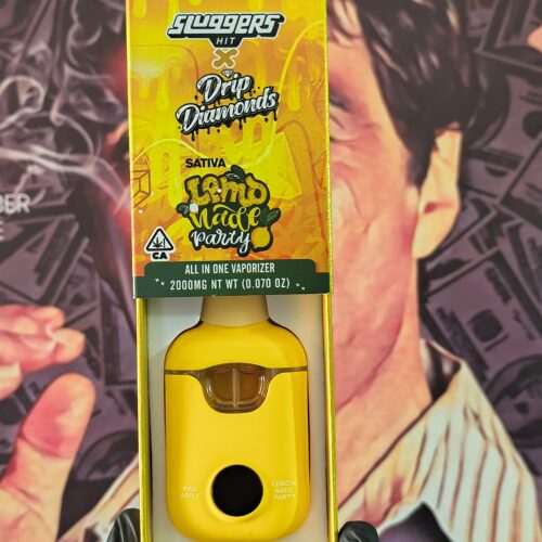 SLUGGERS HIT X DRIP DIAMONDS PINEAPPLE & LEMONADE PARTY (HYBRID & SATIVA) 2gr
