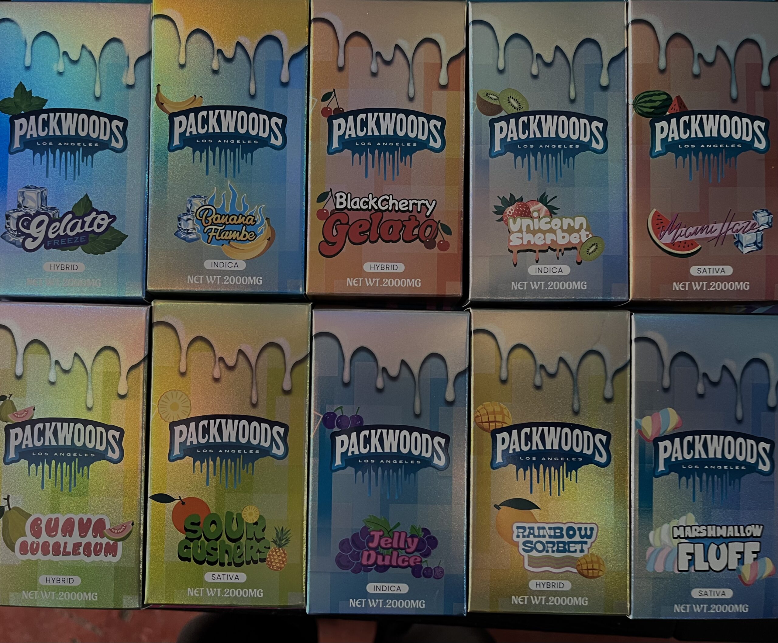LOGO PACKWOODS PACKWOODS V2 BANANA FLAMBE (INDICA) 2gr