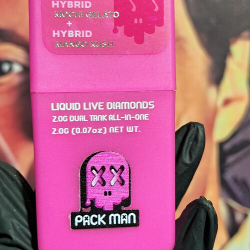 PACK MAN SWITCH MOCHI GELATO & MANGO KUSH (HYBRID & HYBRID) 2gr