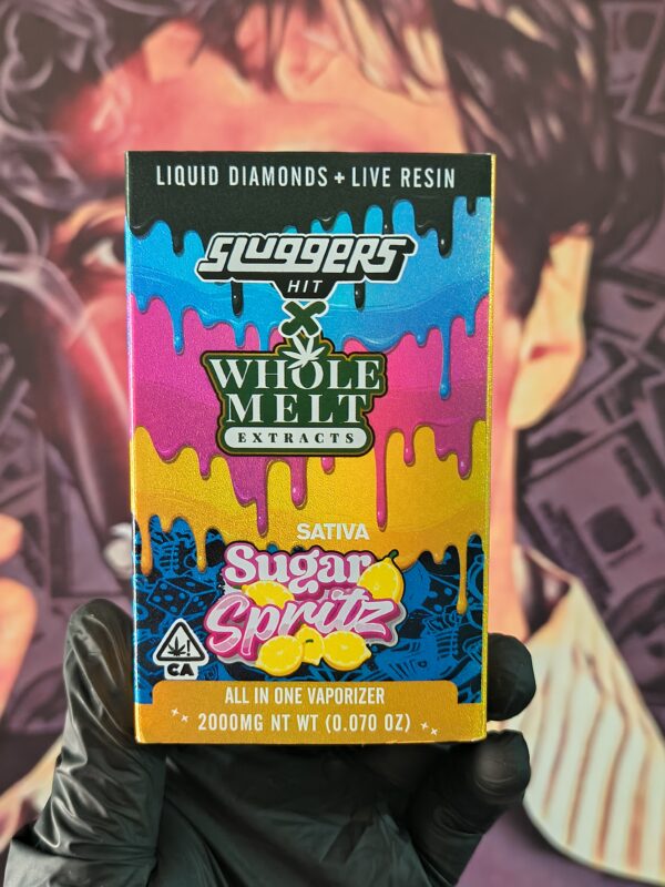SLUGGERS HIT X WHOLE MELT ORANGE JUICE SUGAR SPRITZ (SATIVA & SATIVA) 2gr