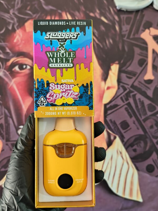 SLUGGERS HIT X WHOLE MELT ORANGE JUICE SUGAR SPRITZ (SATIVA & SATIVA) 2gr