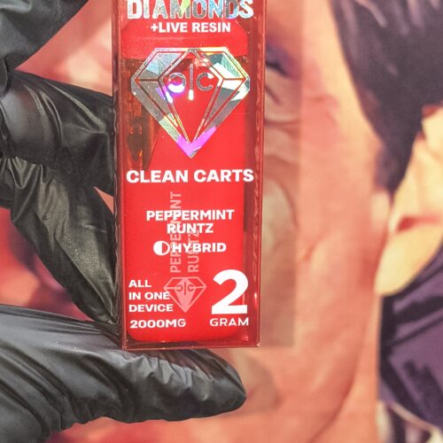 CLEAN CARTS PEPPERMINT RUNTZ (HYBRID) 2gr