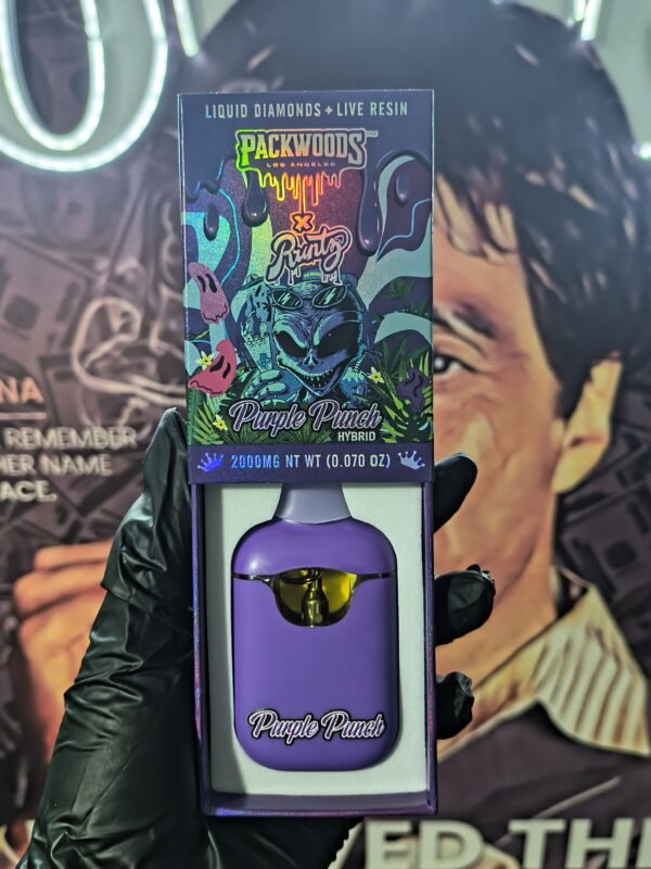 PACKWOODS X RUNTZ PURPLE PUNCH (HYBRID) 2gr