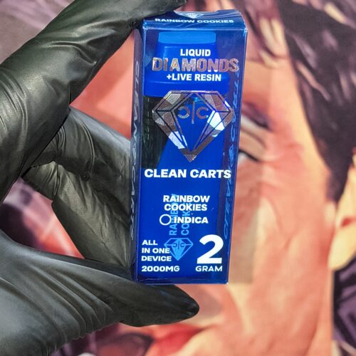 CLEAN CARTS RAINBOW COOKIES (INDICA) 2gr