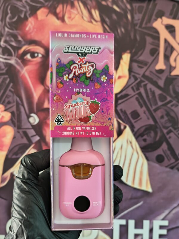 SLUGGERS HIT X RUNTZ STRAWBERRY MILK & MELON GELATO (HYBRID & INDICA) 2gr