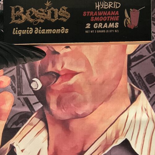 BESOS DORADOS STRAWNANA SMOOTHIE (HYBRID) 2gr