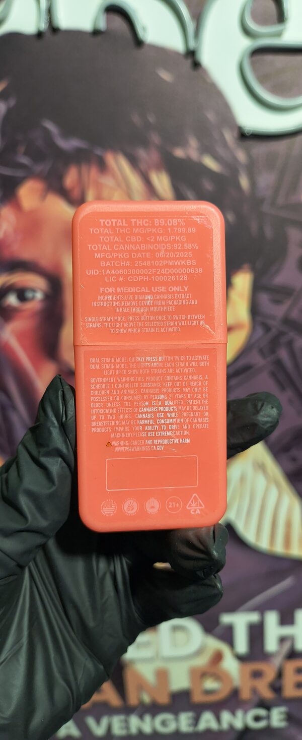 PACK MAN SWITCH WATERMELON KISS & BANANA SUNDAE (HYBRID & SATIVA) 2gr