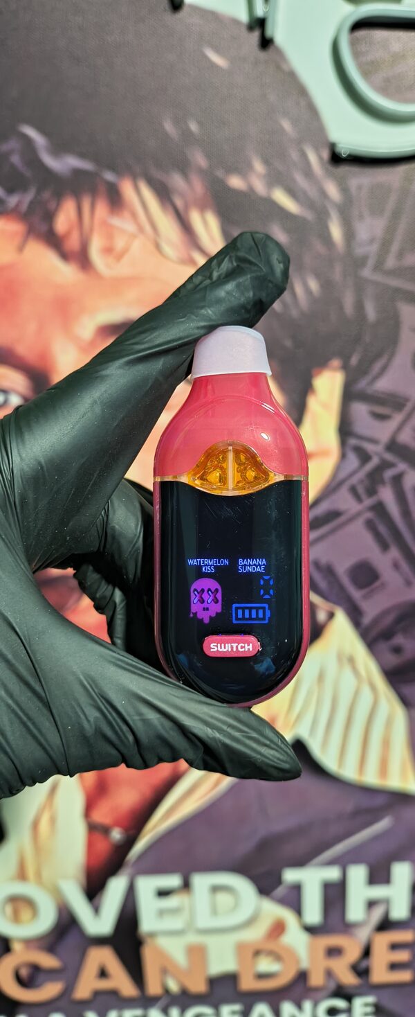 PACK MAN SWITCH WATERMELON KISS & BANANA SUNDAE (HYBRID & SATIVA) 2gr