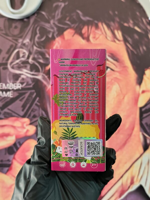 PACKS X THE DOPEST WILD WATERMELON (INDICA) 2gr