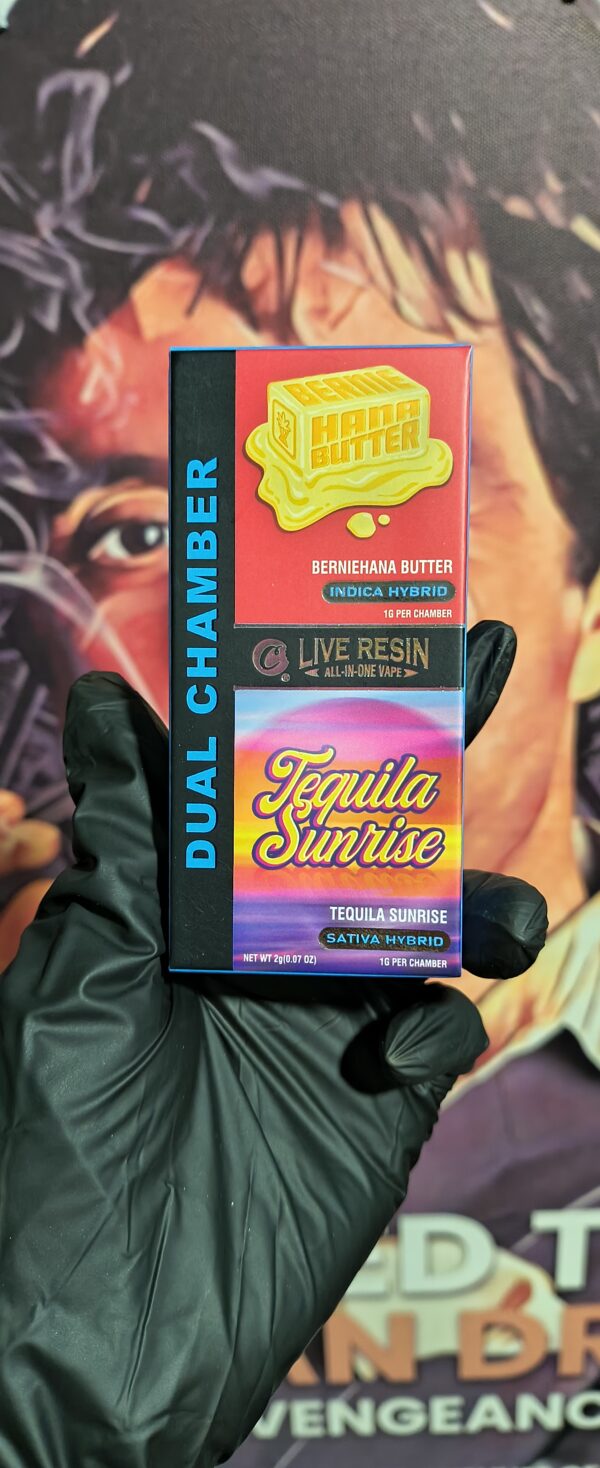 COOKIES DUAL CHAMBER V3 HANA BUTTER & TEQUILA SUNRISE (INDICA & SATIVA) 2gr