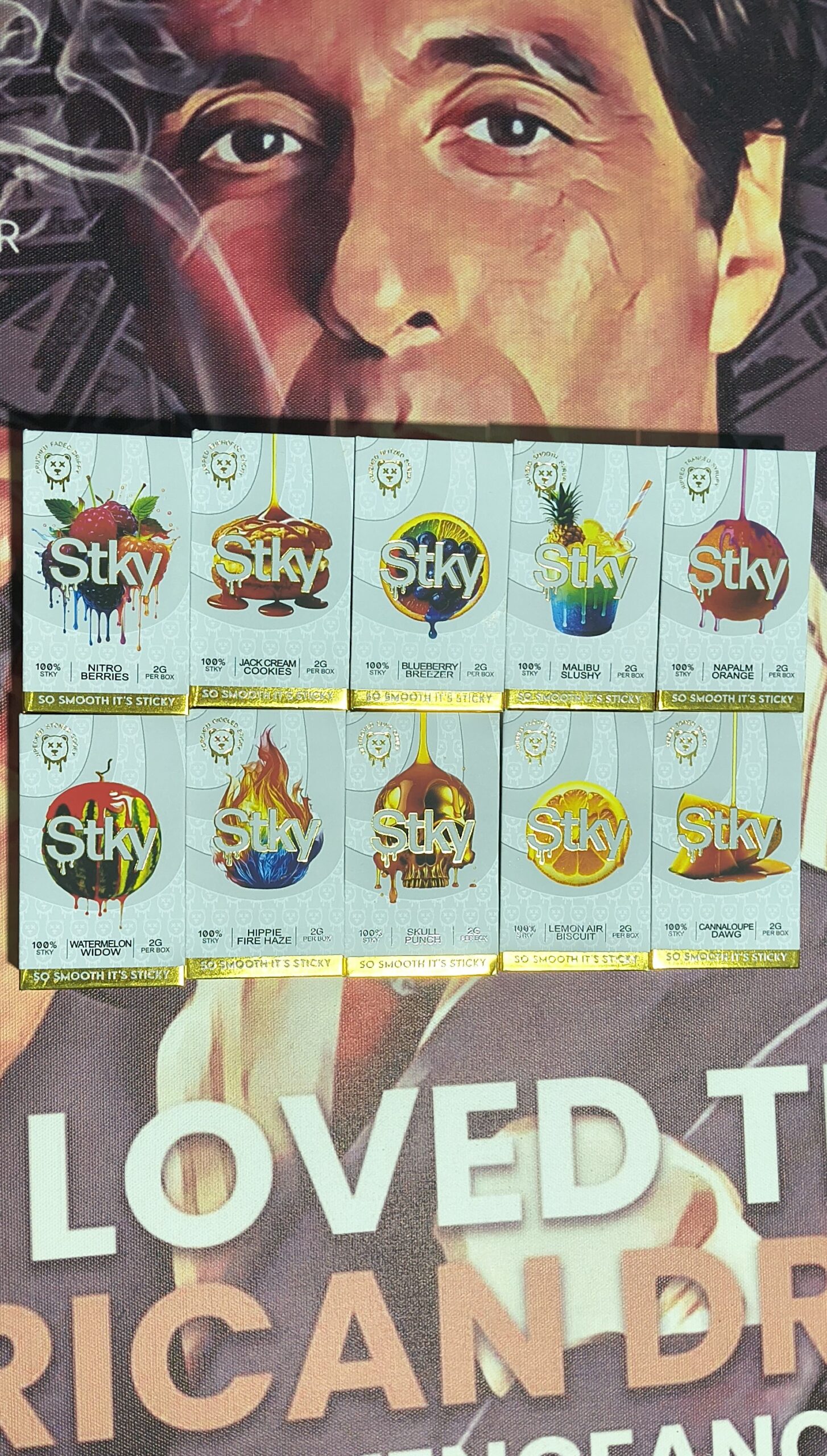 LOGO STKY STKY BLUEBERRY BREEZER (HYBRID) 2gr