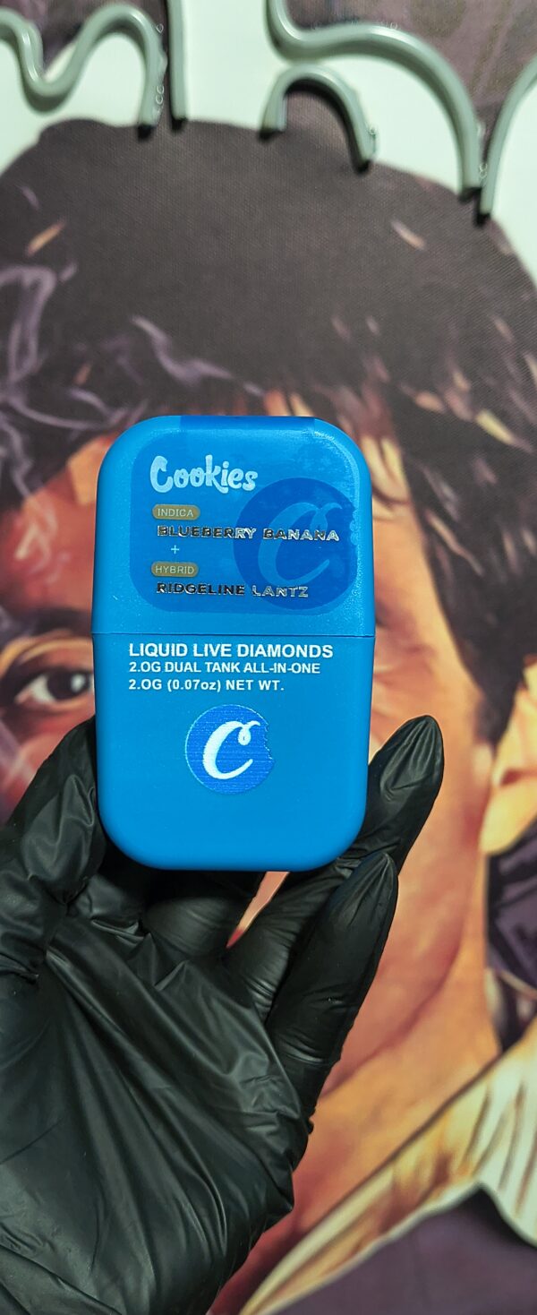 BLUEBERRY BANANA & RIDGELINE LANTZ 1 COOKIES BLUEBERRY BANANA & RIDGELINE LANTZ (INDICA & HYBRID) 2gr