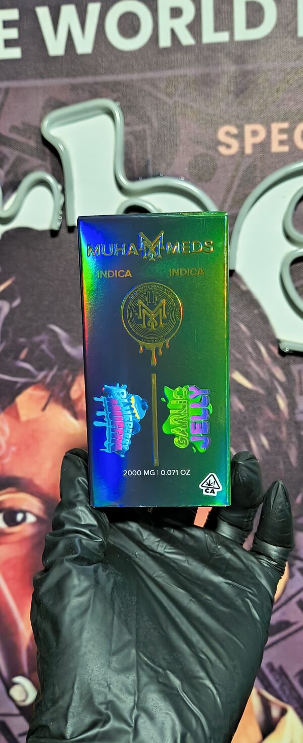MUHA MEDS DUAL GARLIC JELLY & BLUEBERRY MUFFIN (INDICA & INDICA) 2gr