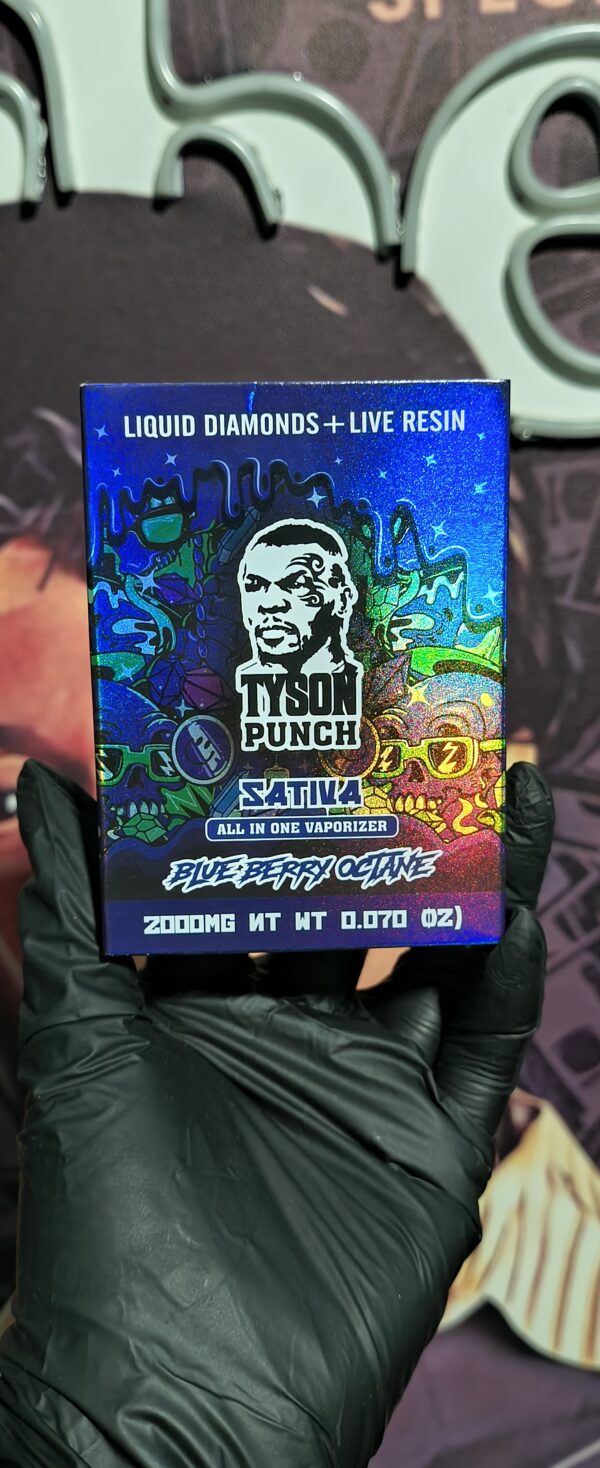 BLUEBERRY OCTANE 1 TYSON PUNCH BLUEBERRY OCTANE (SATIVA) 2gr