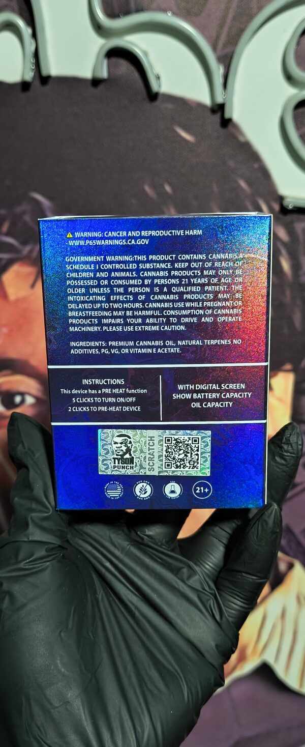 BLUEBERRY OCTANE 2 TYSON PUNCH BLUEBERRY OCTANE (SATIVA) 2gr