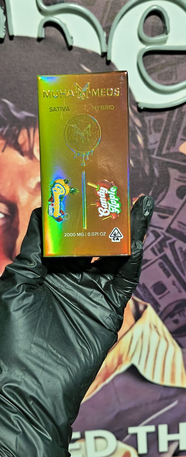 MUHA MEDS DUAL CANDY APPLE & PINEAPPLE RUNTS (SATIVA & HYBRID) 2gr