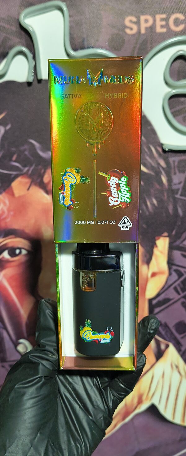 MUHA MEDS DUAL CANDY APPLE & PINEAPPLE RUNTS (SATIVA & HYBRID) 2gr