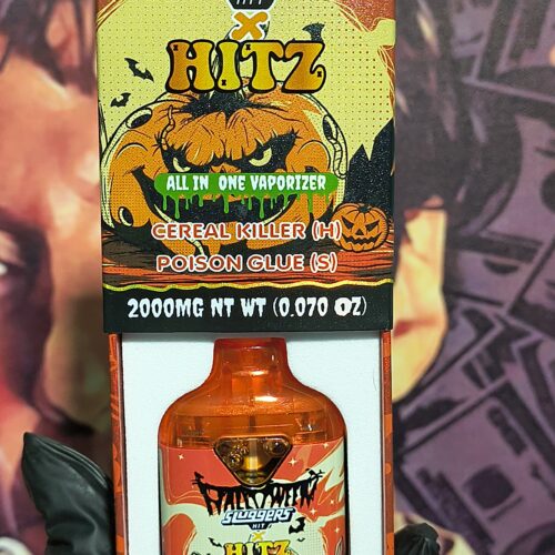 SLUGGERS X HALLOWEEN CEREAL KILLER & POISON GLUE (HYBRID & SATIVA) 2gr