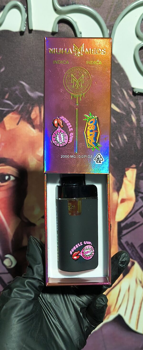 MUHA MEDS DUAL FATSO & BUBBLE GUM BURST (INDICA & INDICA) 2gr