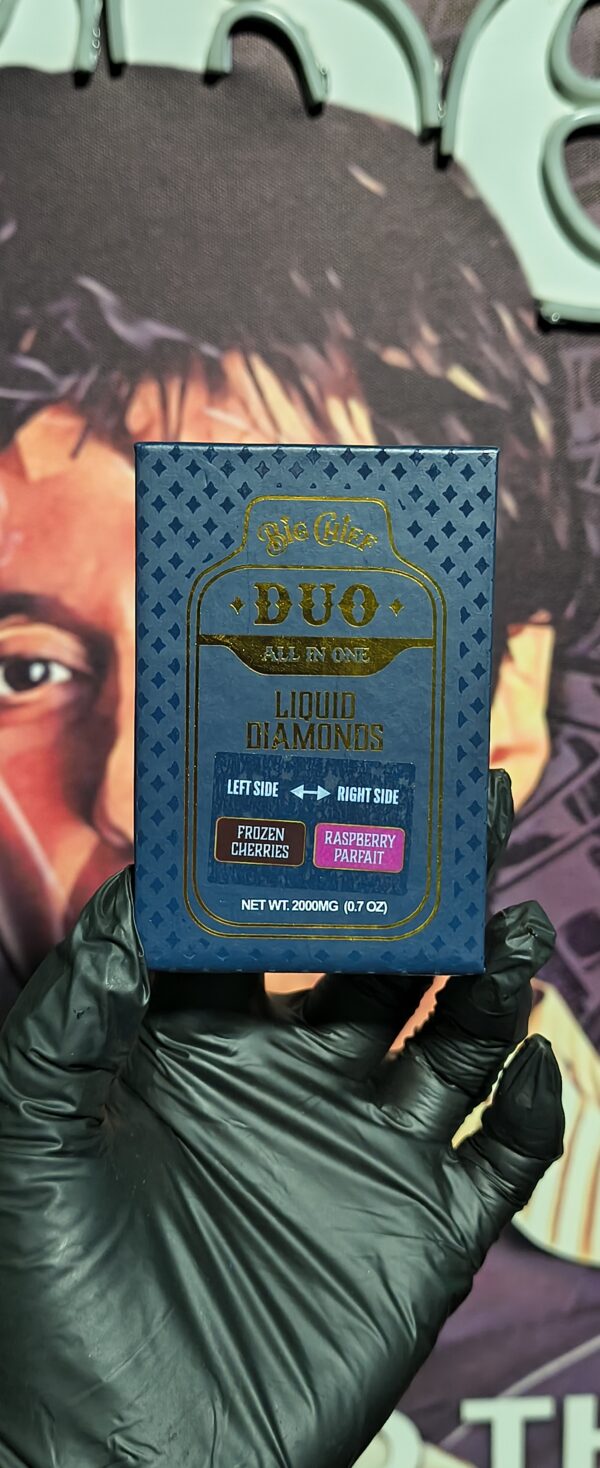 BIG CHIEF DUO FRONZEN CHERRIES & RASPBERRY PARFAIT (INDICA & SATIVA) 2gr