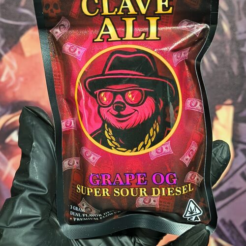 CT GRAPE OG & SUPER SOUR DIESEL (INDICA & SATIVA) 3gr
