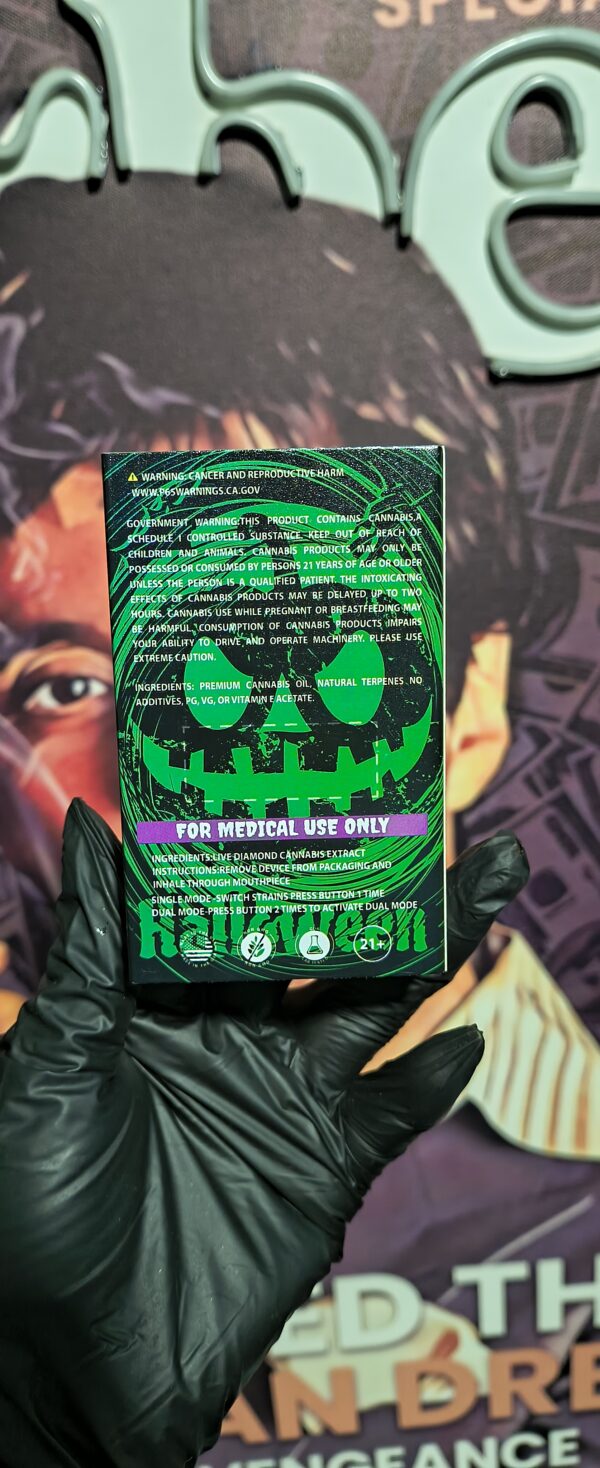 SLUGGERS X HALLOWEEN GREEN GOBLIN & WITCHES WEED (SATIVA & SATIVA) 2gr