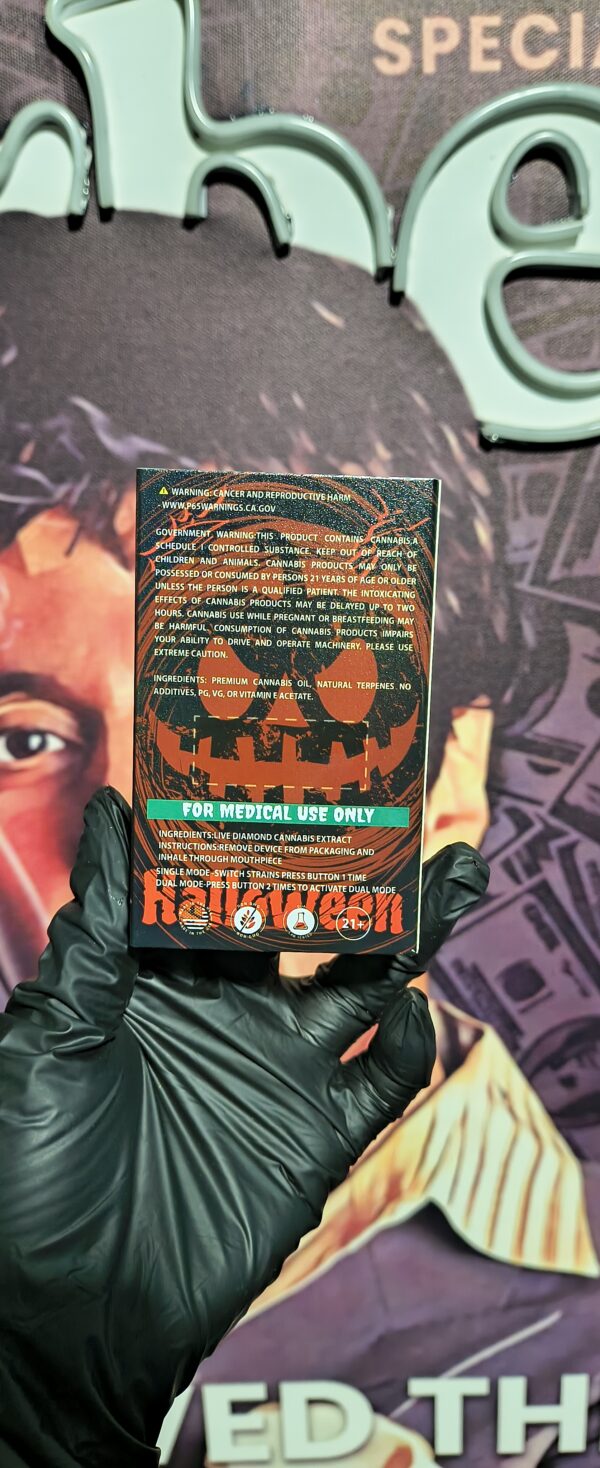 SLUGGERS X HALLOWEEN HELLFIRE OG & WIDOW BOMB (HYBRID & SATIVA) 2gr