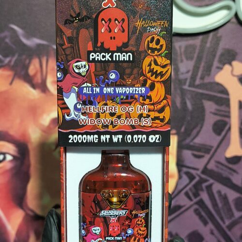 SLUGGERS X HALLOWEEN HELLFIRE OG & WIDOW BOMB (HYBRID & SATIVA) 2gr