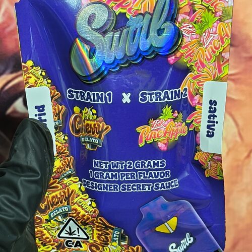 SWITCH LEMON CHERRY GELATO & PURE APPLE (HYBRID & SATIVA) 2gr