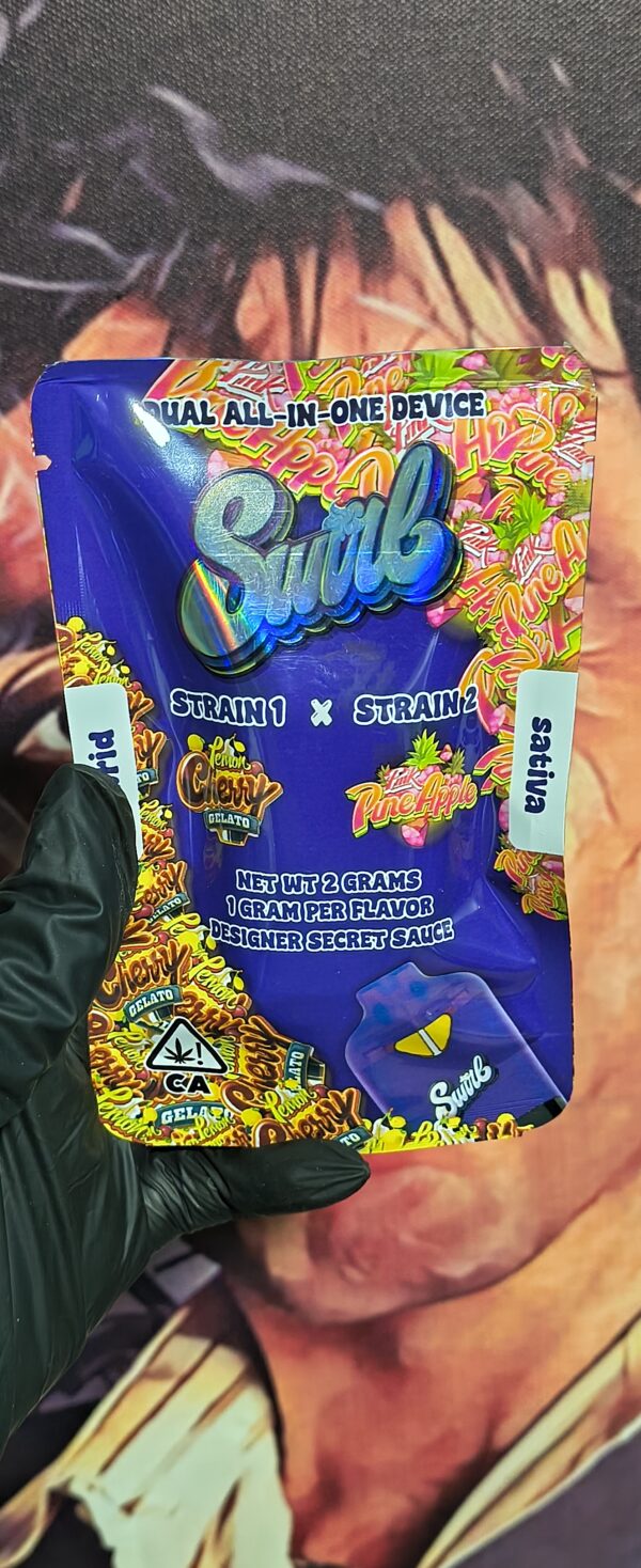 LEMON CHERRY GELATO 1 SWITCH LEMON CHERRY GELATO & PURE APPLE (HYBRID & SATIVA) 2gr