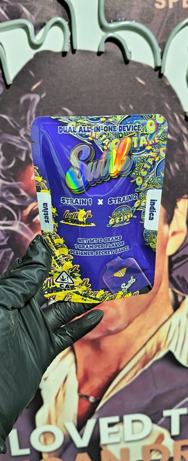 LEMON SLUSHI 1 SWITCH LEMON SLUSHIE & BLUEBERRY OCTANE (SATIVA & INDICA) 2gr